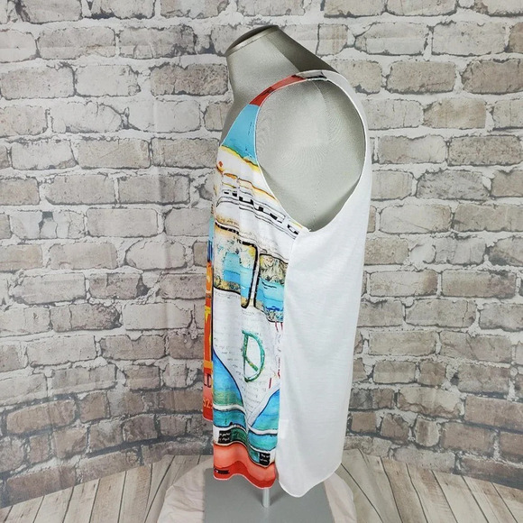 2/$25 Mao Mao Muscle Tee Psalms 32 Peace Van Size Large - Picture 8 of 11